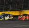 Kurt Busch and Jamie McMurray swapped the lead a total of five times before Busch held on to win the Coca-Cola 600 at Charlotte Motor Speedway. Credit: Drew Hallowell/Getty Images for NASCAR